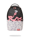 Sprayground Pink Panther Stacked Diamonds Backpack B5406