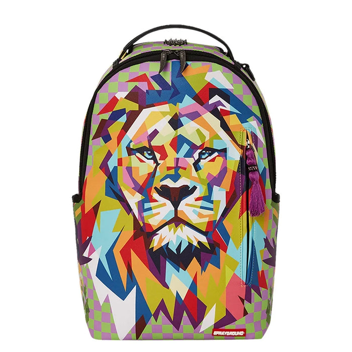 Sprayground Ai Style Art DLXSV Backpack B5464 by I-Max Fashions