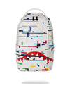Sprayground Glitch White Check DLXVV Backpac B5465