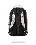 Sprayground Glitch White Check DLXVV Backpac B5465 by I-Max Fashions
