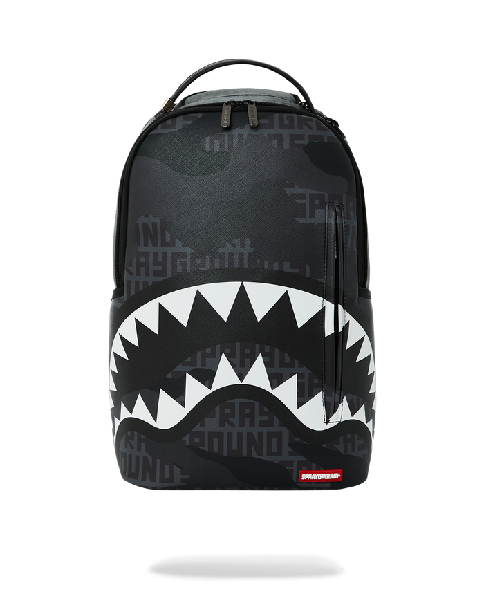 Sprayground Camo Infinity Black DLXSV Backpack B5494 by I-Max Fashions