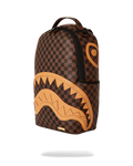 Sprayground Henny Sharks In Paris Brown Backpack B5639 by I-Max Fashions