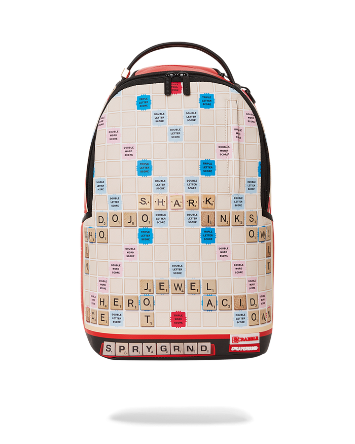 Sprayground Scrabble Shark Backpack B5646 by I-Max Fashions