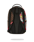 Sprayground Sharks In Stickers DLXSV Backpack B5798 by I-Max Fashions