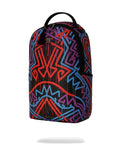 Sprayground Ai Tribal Pattern DLXSV Backpack B5924 by I-Max Fashions