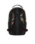 Spraground Tear It Up Check Camo Backpack B5930 by I-Max Fashions