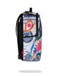 Sprayground Painted Bill DLXSR Backpack B6094 by I-Max Fashions