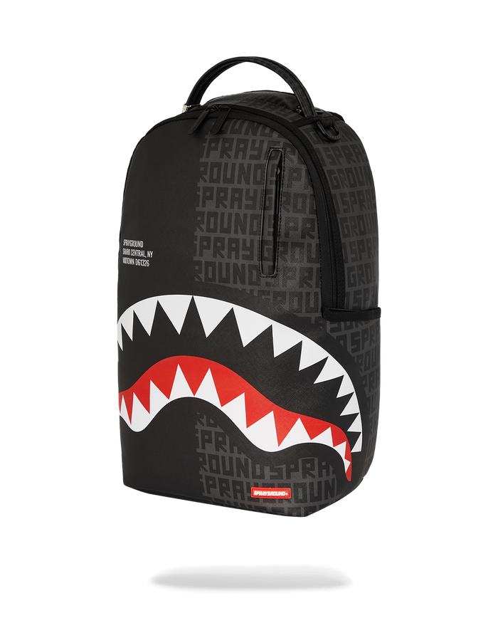 Sprayground Shark Central Double Trouble DLXSV Backpack B6249 by I-Max Fashions