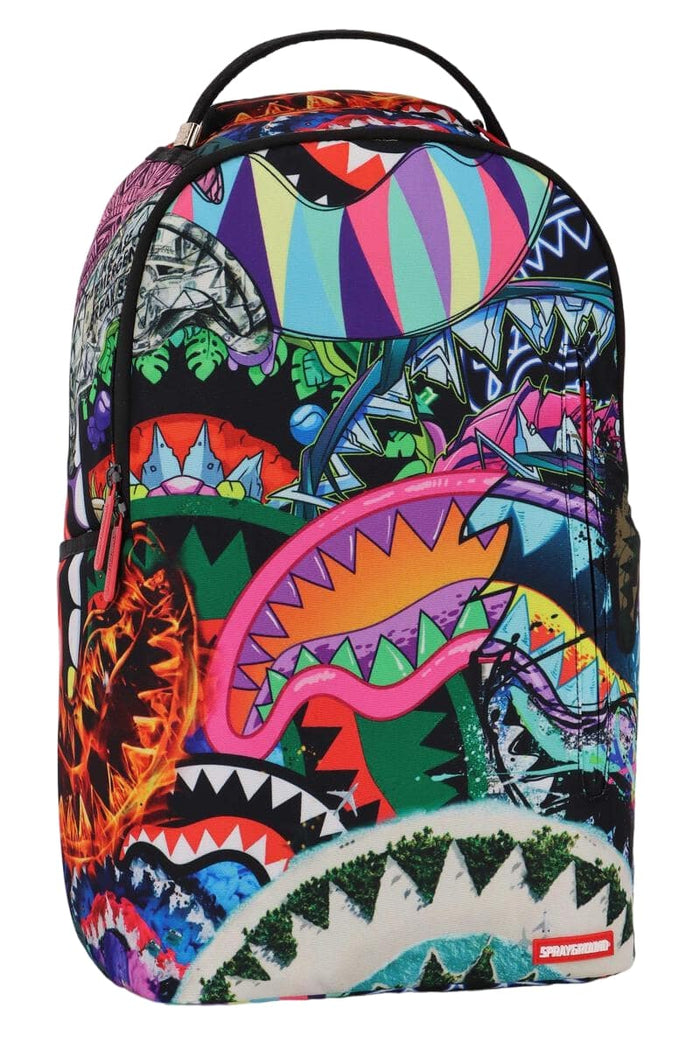 Sprayground Can't Stop The Shark DLXSR Backpack B6258 by I-Max Fashions