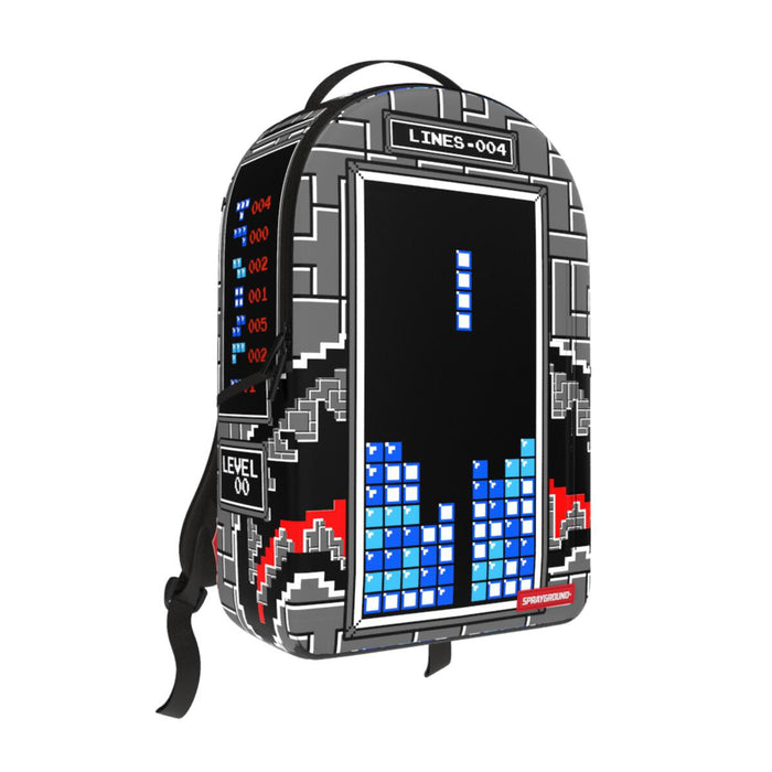 Sprayground Tetris Shark Game DLXSR Backpack B6349 by I-Max Fashions