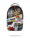 Sprayground Tagged Up HMNI DLXSV Backpack B6356 by I-Max Fashions