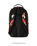 Sprayground Shark Fire Check DLXSV Backpack B6358 by I-Max Fashions