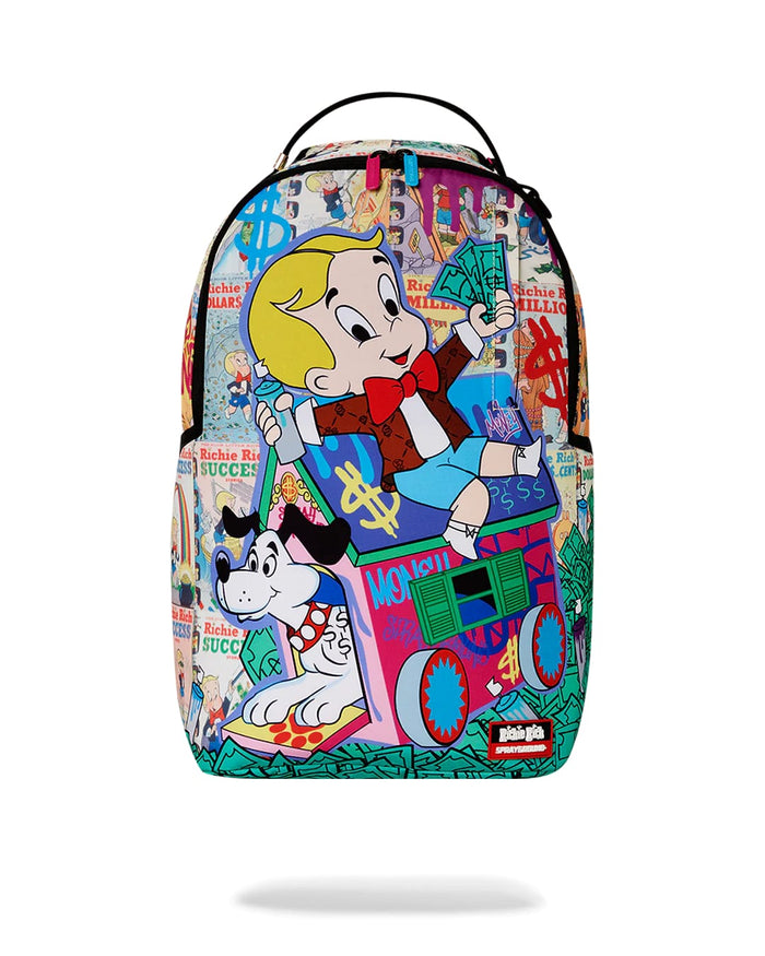 Sprayground Richie Rich Comic and Street Art Backpack B6417 by I-Max Fashions