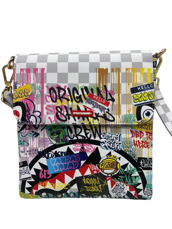 Sprayground Create Another Day Messenger Sling B6606 by I-Max Fashions