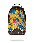 Sprayground Minions Stacked DLXSR Backpack B6701 by I-Max Fashions