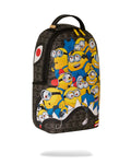 Sprayground Minions Stacked DLXSR Backpack B6701 by I-Max Fashions