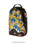 Sprayground Minions Stacked DLXSR Backpack B6701 by I-Max Fashions