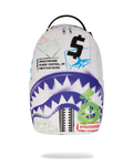 Sprayground Shark Central Cut Out For Greatness DLXSV Backpack B7619 by I-Max Fashions