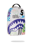 Sprayground Shark Central Cut Out For Greatness DLXSV Backpack B7619 by I-Max Fashions