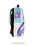 Sprayground Shark Central Cut Out For Greatness DLXSV Backpack B7619 by I-Max Fashions