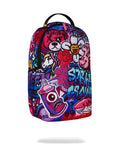 Sprayground Graffiti Print DLXR Backpack B7642 by I-Max Fashions