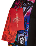 Sprayground Graffiti Print DLXR Backpack B7642 by I-Max Fashions