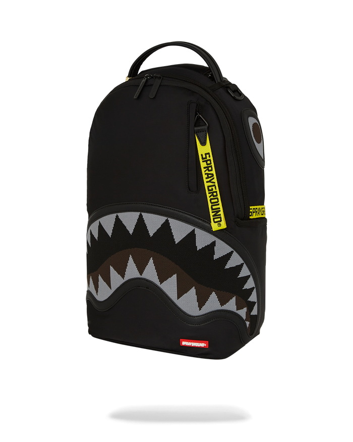 Shark Central Parachute DLX Satin Backpack B7736 by I-Max Fashions