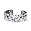 Bejeweled Cubic Zirconia Cuff by Avera Group