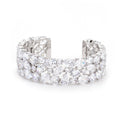Bejeweled Cubic Zirconia Cuff by Avera Group