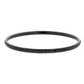 Simple Finish Crystal Bangle by Avera Group