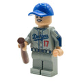 #17 Ohtani LA Baseball Player Minifig (Grey Uniform) by B3 Customs