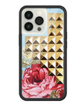 Blue Floral Stud iPhone Case by Wildflower Cases