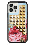 Blue Floral Stud iPhone Case by Wildflower Cases