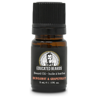 Educated Beards Bergamot & Grapefruit Beard Oil 5ml by Pasteur Pharmacy