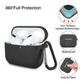 Black Case Kit - Apple AirPods Pro (1st Generation) by Zerodamage Sahara Case LLC
