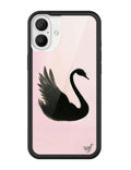 Black Swan iPhone Case by Wildflower Cases