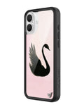 Black Swan iPhone Case by Wildflower Cases