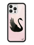 Black Swan iPhone Case by Wildflower Cases