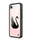 Black Swan iPhone Case by Wildflower Cases
