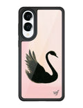 Black Swan Samsung Galaxy Case by Wildflower Cases