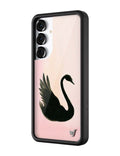 Black Swan Samsung Galaxy Case by Wildflower Cases