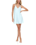 Flora by Flora Nikrooz Kendra Satin Chemise, Size: Large by Vanessa Jane