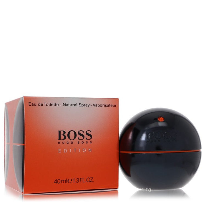Boss In Motion Black by Hugo Boss Eau De Toilette Spray 1.3 oz for Men by Avera Group