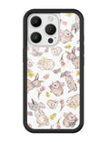 Bunnies in Bonnets iPhone Case by Wildflower Cases