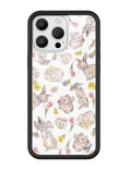 Bunnies in Bonnets iPhone Case by Wildflower Cases