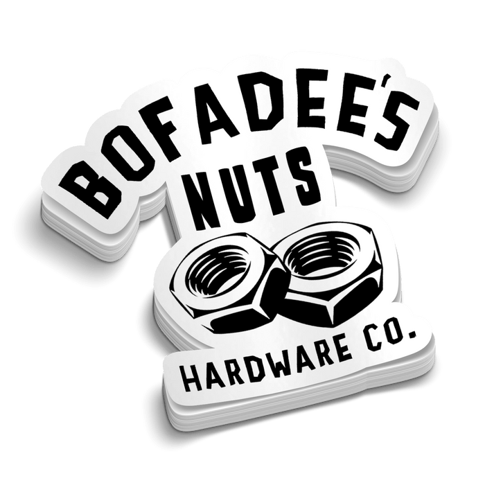 Bofadee's Hard Hat Decal by Armed American Supply