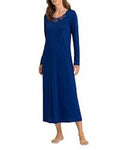 Hanro Paola Lace Trim Sleeveless Nightgown,Size S by Vanessa Jane