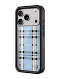 Plaid | Blue iPhone Case by Wildflower Cases