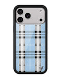 Plaid | Blue iPhone Case by Wildflower Cases