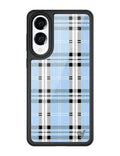 Plaid | Blue Samsung Galaxy Case by Wildflower Cases